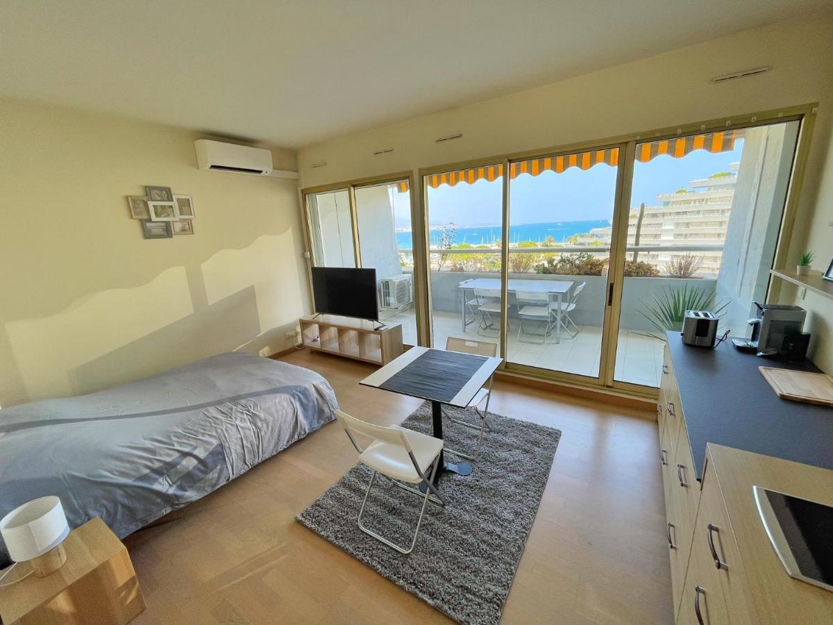 #901 Marina Riviera Bay - Studio Vue Mer Et Port Panoramique วิลล์เนิฟ-ลูเบ ภายนอก รูปภาพ